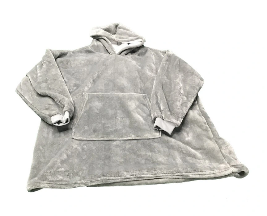 Oversized Blanket Hoodie Throw Blanket with Large Pocket Sherpa Sweatshirt Blanket Ultra Plush Sweatshirt Blanket Hoodie