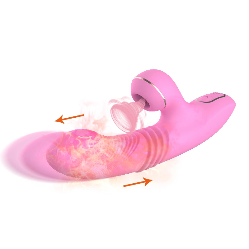 G Spot Clit Sucker Clitoris Stimulator Magic Wand Nipple Sucking Thrusting Vibrators