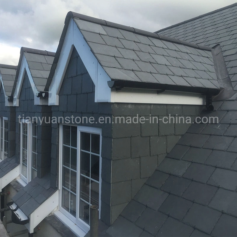 China Grey Roofing Slate for Roof Decoration