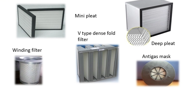 Fiberglass Air Filter Paper for HEPA Air Purifier Filter H13W