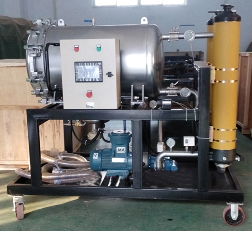 Remove Water Oil Machine Coalescing Separating Used Oil Dehydration Purifier