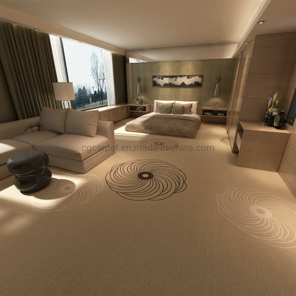 Hotel Guestroom Axminster Carpet Wool Carpet Room Carpet