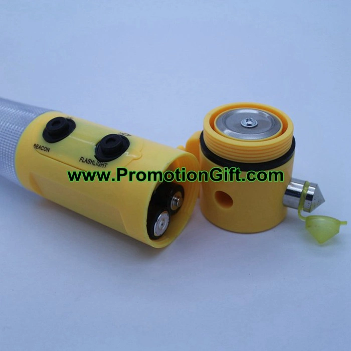 Emergency Tool Escape Hammer LED Flashlight for Car