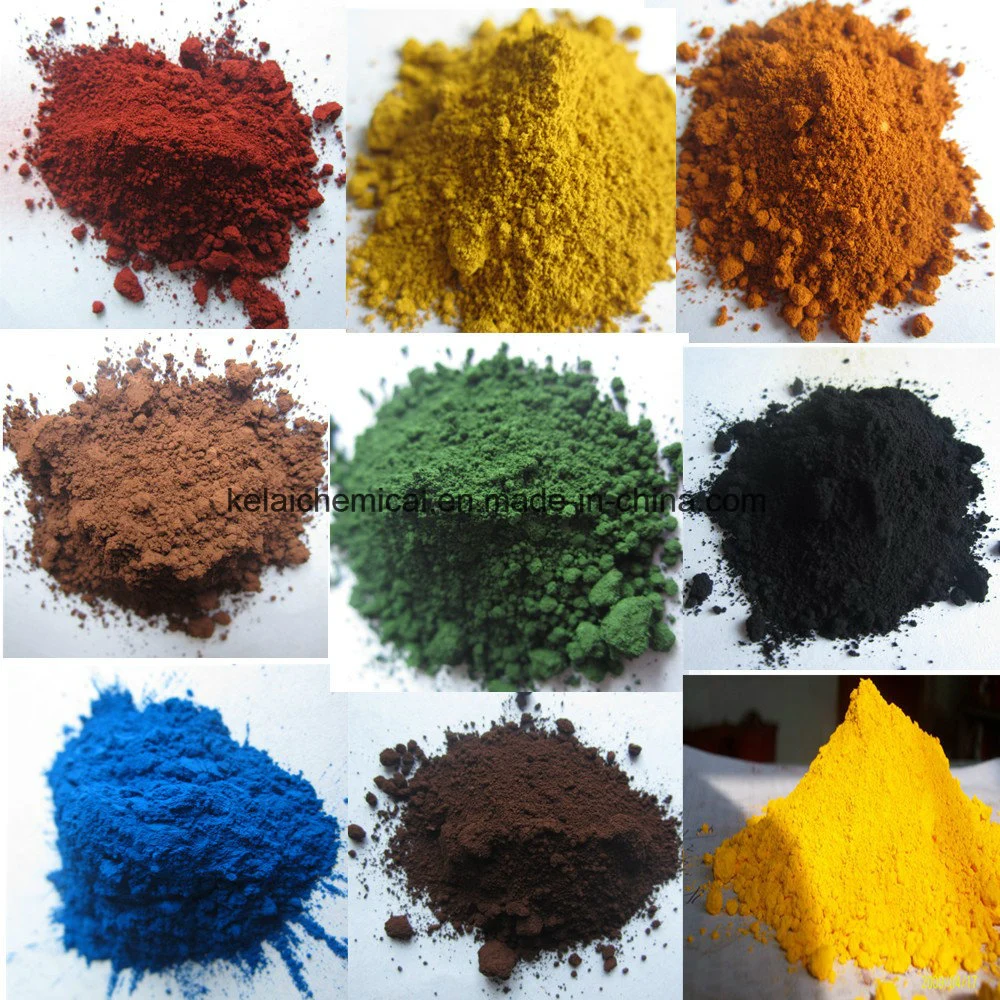 Pigment Powder Iron Oxide for Rubber Plastic Ceramic