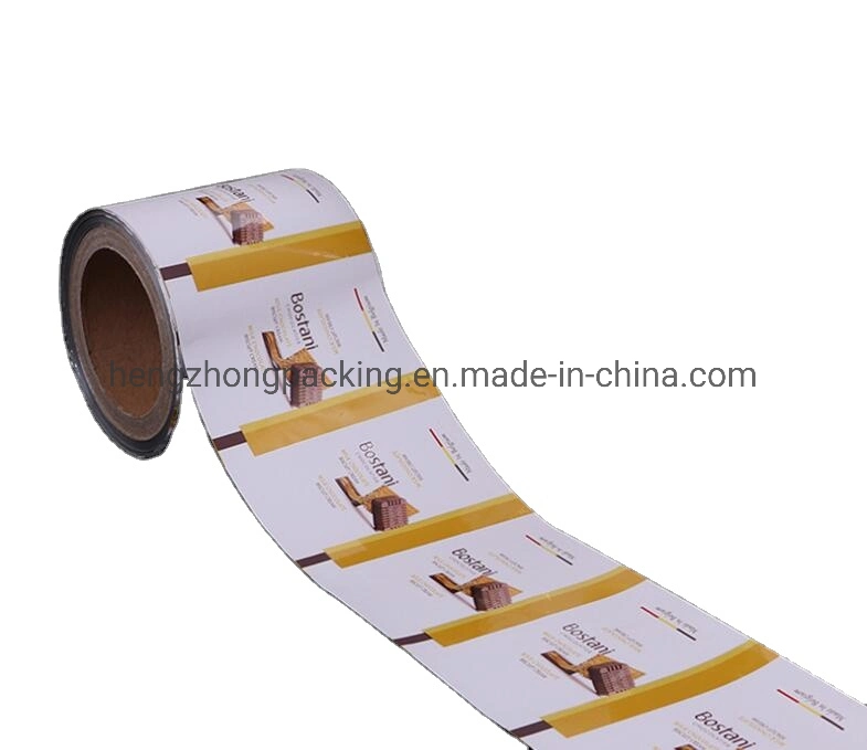 Best Selling Custom Printed Laminated Plastic Roll Film Food Plastic Roll Film