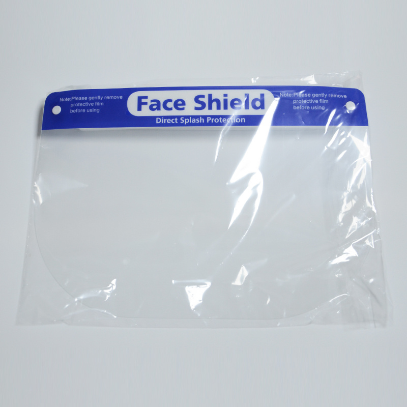 Protective Face Mask Pet Double Sided Face Shields Anti Fog