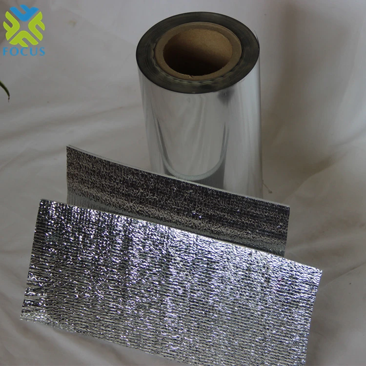 PE Coated Aluminum Metalized Pet/BOPP Films for Building Insulation Film/Floor Heating Film