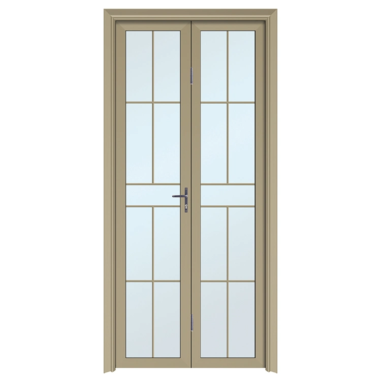 Building Material Aluminium Frame with Frosted Glass Aluminum Small Folding Door for Wardrobe