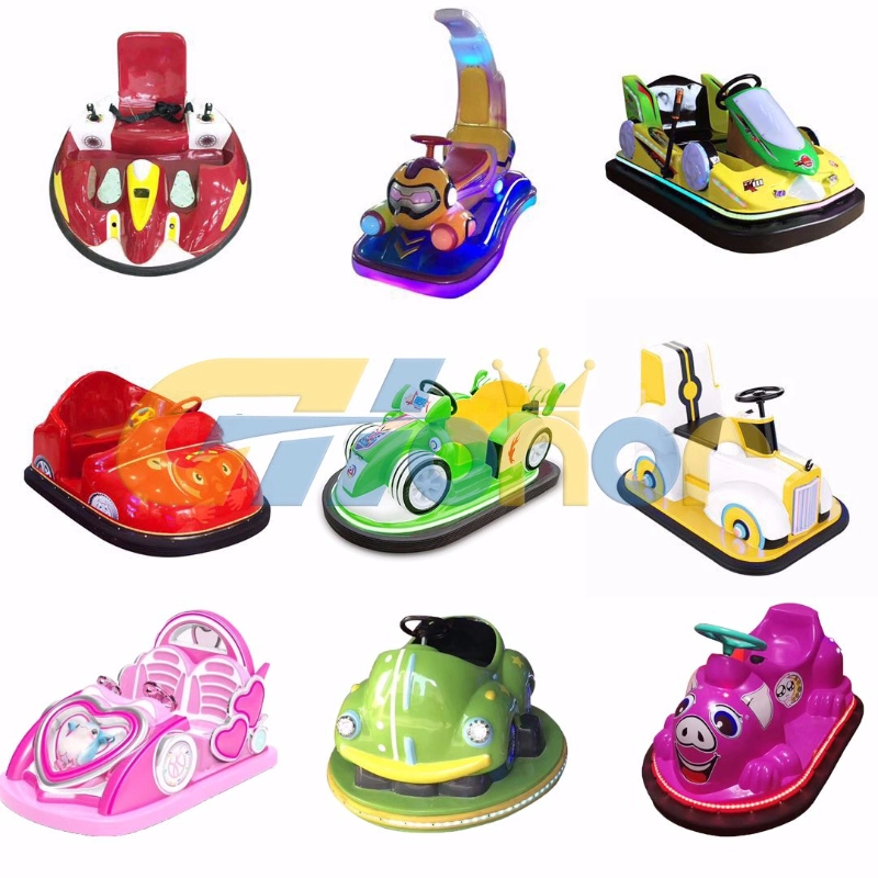 Colorful Mini Electronic Bumper Car Ride Arcade Kids Ride Battery Operated Bumper Car Arcade Bumper Car Racing Game Machine Arcade Machine for Kids