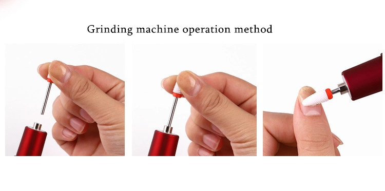 Mini Portable 30000rpm Rechargeable Cordless Nail Polish Drill Machine for Manicure