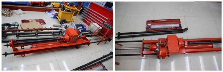 Electric Hydraulic Portable DTH Drilling Rig Small Bore Well Drill Machine