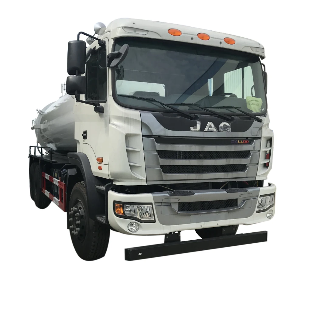 Good Sales JAC 12mt 14mt 16mt Vacuum Sewage Truck Sludge Tank Sewer Truck