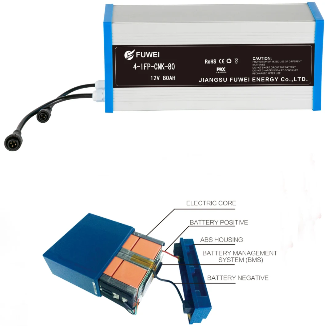 Rechargeable Li Iron Battery for Solar Street Lighting System Power Bank