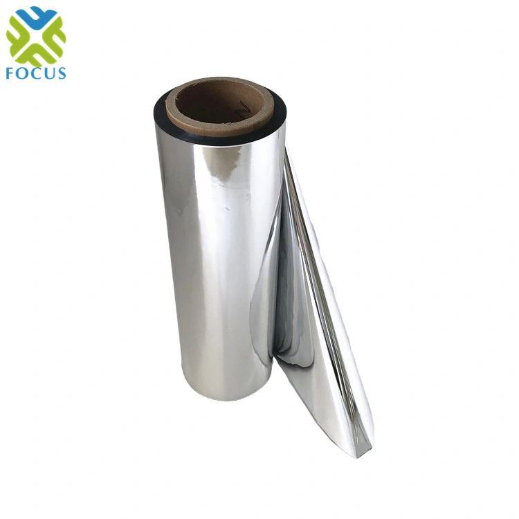 Factory Offer Good Barrier Pet Metallized Film, Silver MPET Film, Aluminum Laminated Polyester