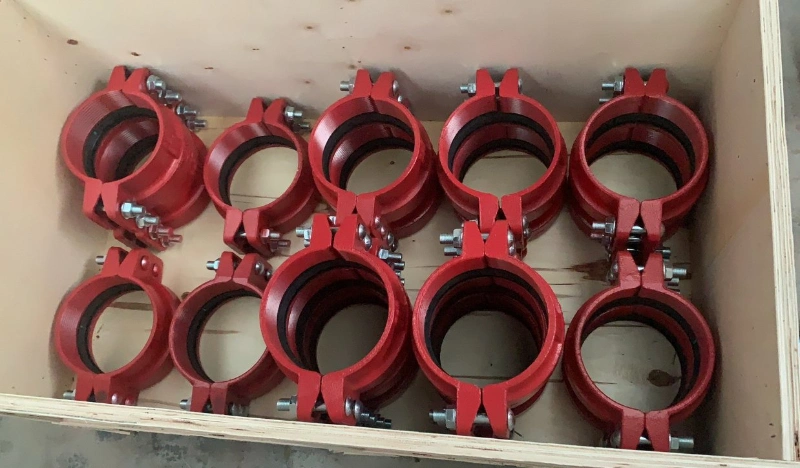 Professional Style 997 Grooved Type Pipe Joints Ductile Iron Coupling