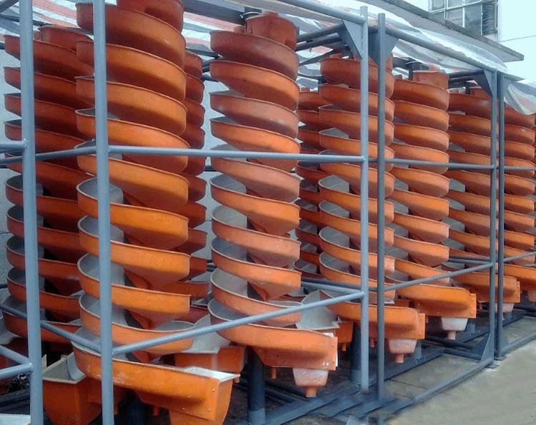 ISO/Ce Approved Cheap Price Gravity Spiral Chute for Separating Iron Ore/Metal Materials