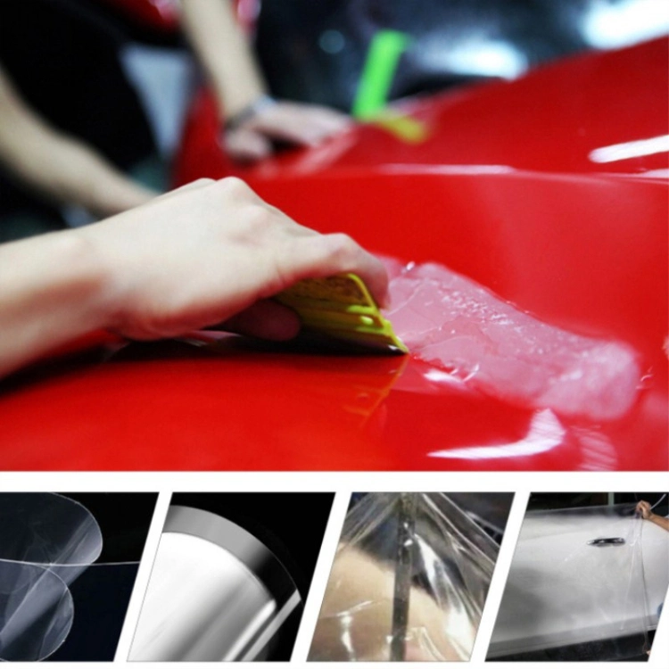 Annhao Automatic Repair Scratch Transparent Ppf Self Adhesive Clear Car Paint Protection TPU Film