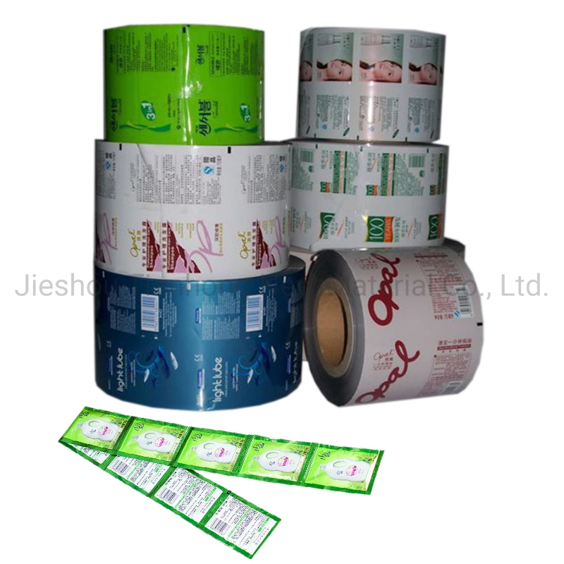 Custom Printed Heat Sealing Shampoo Sachet Plastic Laminated Packing Masking Film Roll