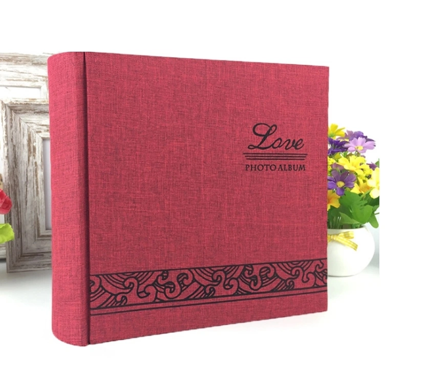 Promo Linen Cover Self Adhesive Photo Scrapbook Book Album China Supplier of Book Printing