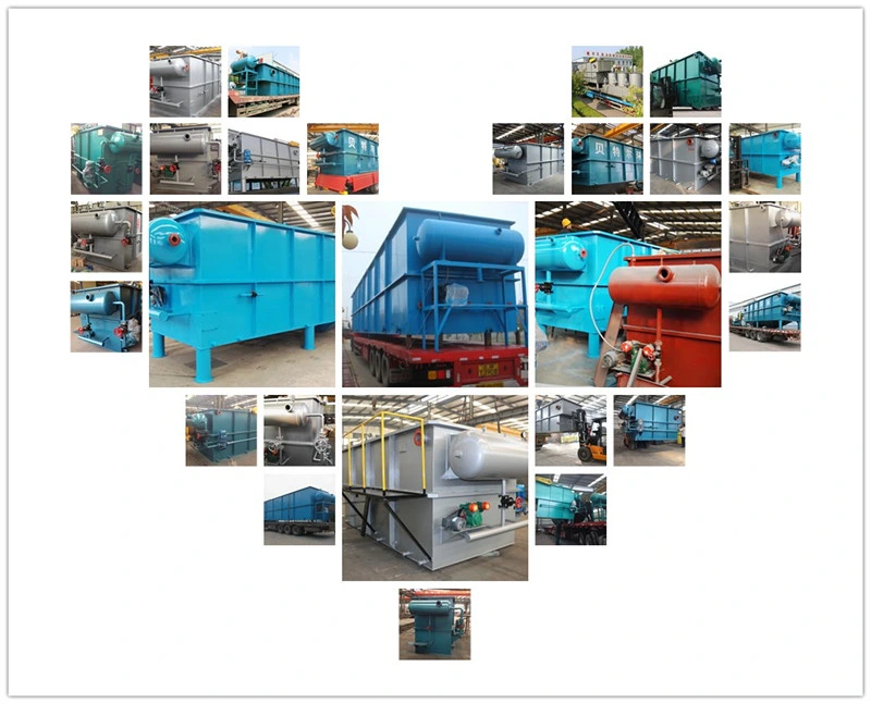 Daf Dissolved Air Floatation Machine for Paper Sewage Treatment Plant