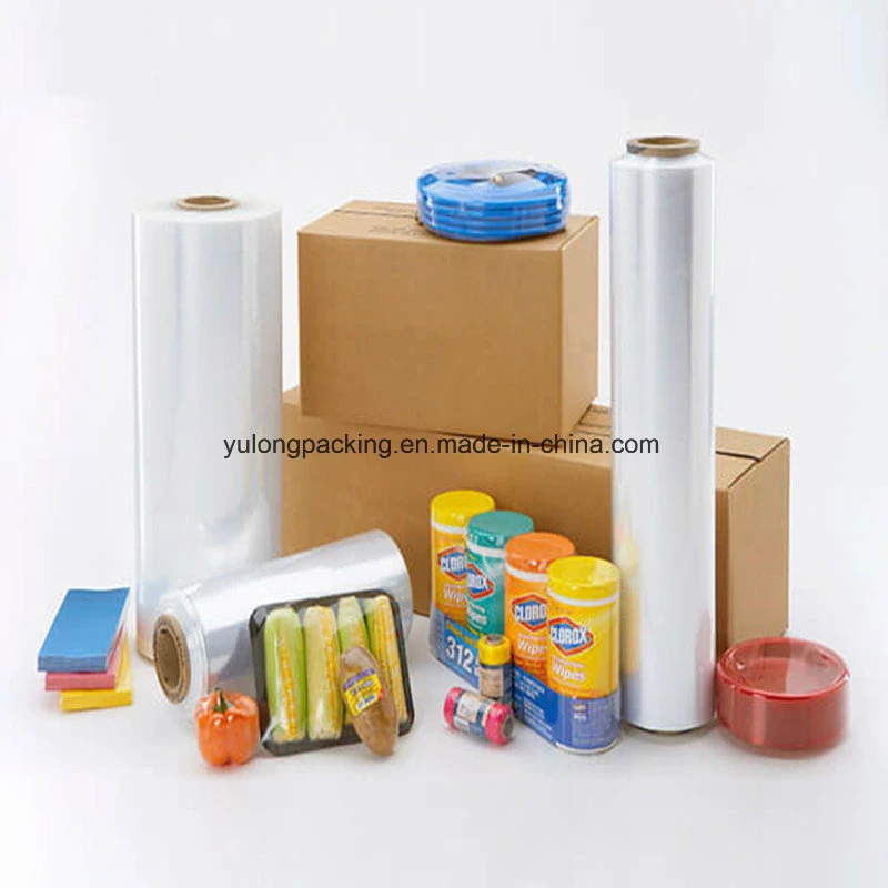 Factory Price PE PVC POF Shrink Wrapping Protective Film Roll