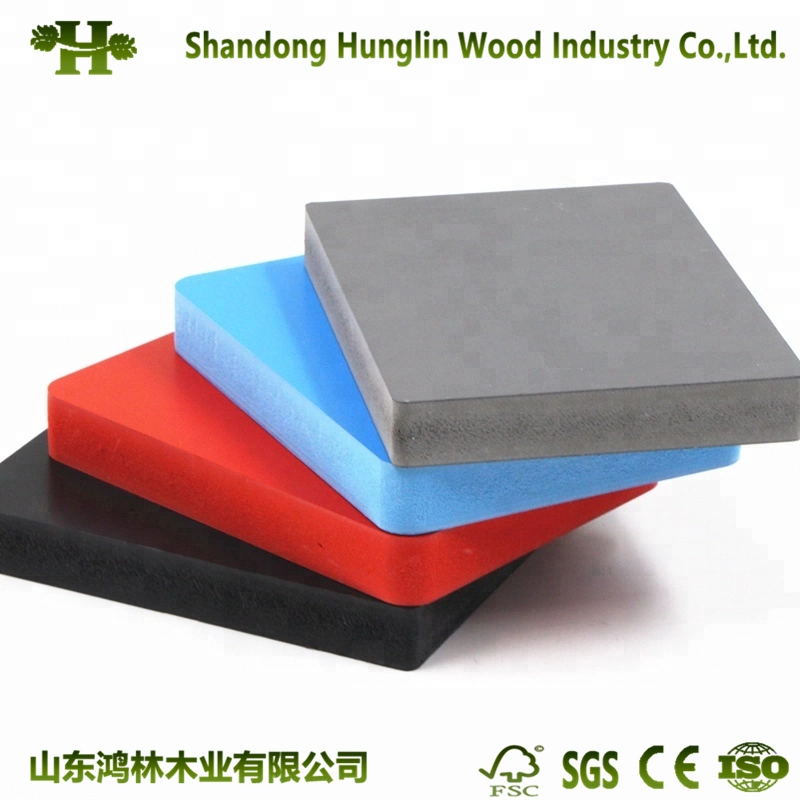 Waterproof WPC Board High Density Plastic Skirting Board 19mm PVC Board for Furniture