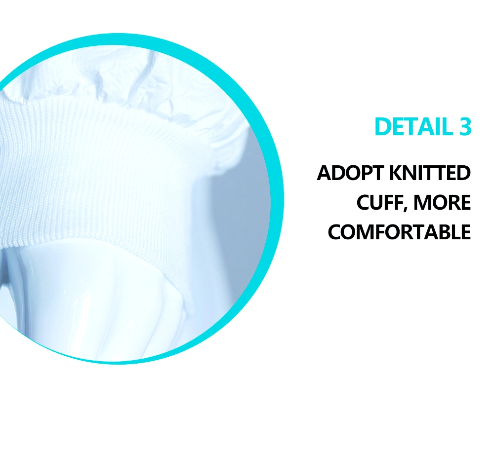 Nonwoven Fabric Disposable Protective Body Coverall Medical Chemical Protective Clothing