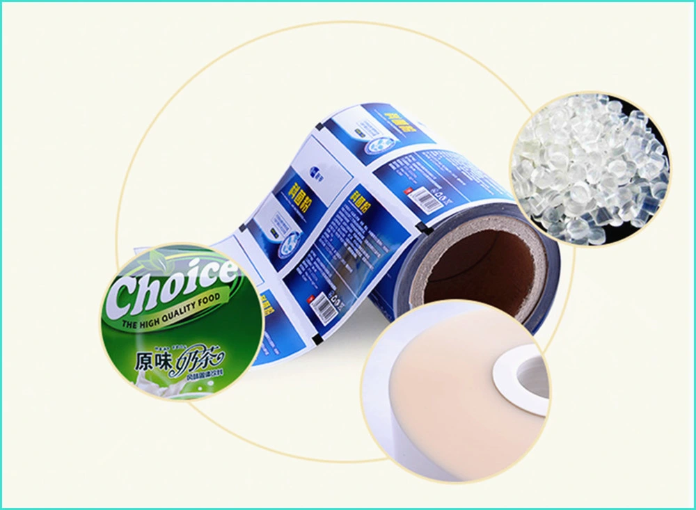 Eco-Friendly Laminated Material Thermal Sealing Film Printed Food Packaging Sachet Plastic Film Roll