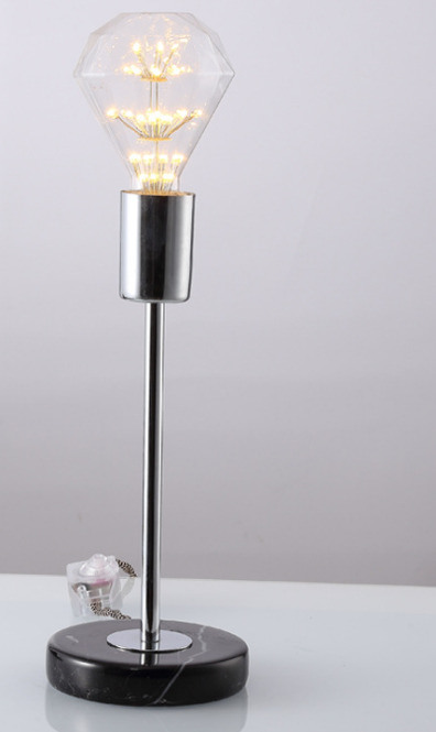 Creative Hot Selling Iron Desk Lamp with Marble Base for Wholesale