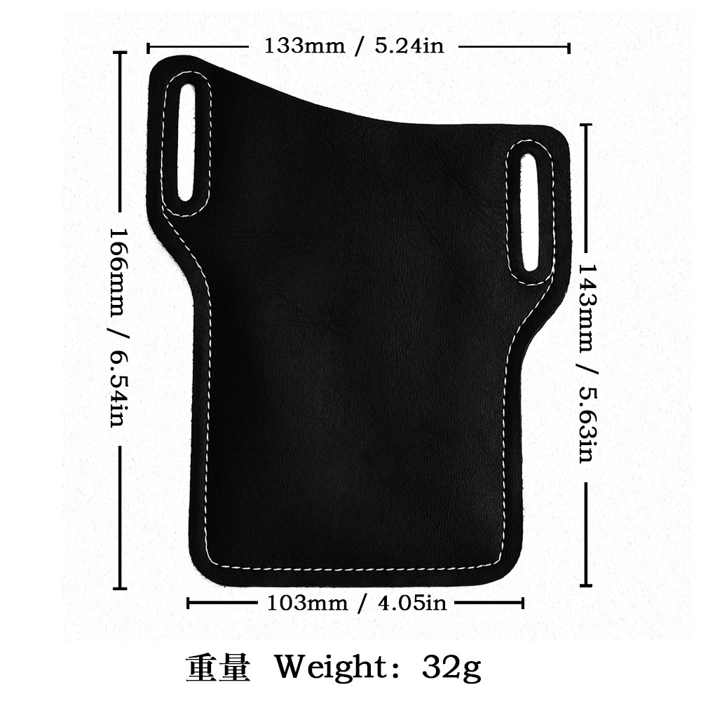 Semi, New Color Matching Mobile Phone Pocket PU Leather Phone Protective Cover