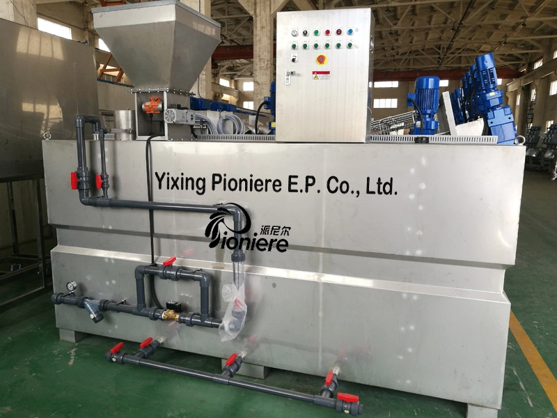 Stainless Steel Material Polymer Dosing Unit for Sludge Dewatering Equipment