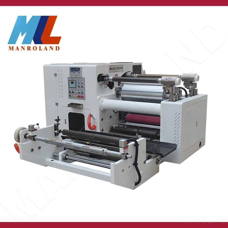 MB-650 Coil Material Cutting, Protective Film Cutting, Central Surface Coiling and Slitting Machine.