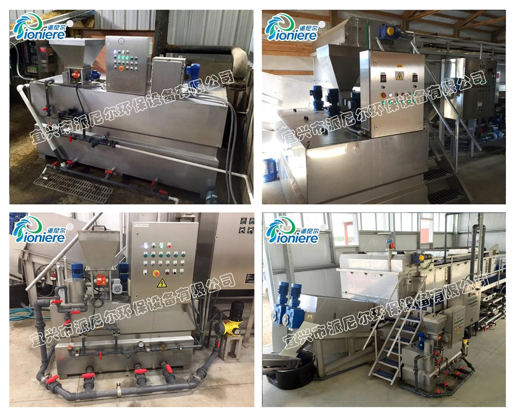 SS304 Auto-Polymer Dosing Equipment for Sludge Dewatering System