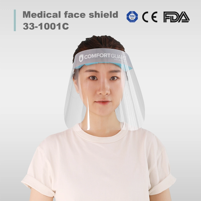 Certificated Anti Fog Anti Splash Plastic Safety Face Mask Eye Protection for Adult Face Cover Shield
