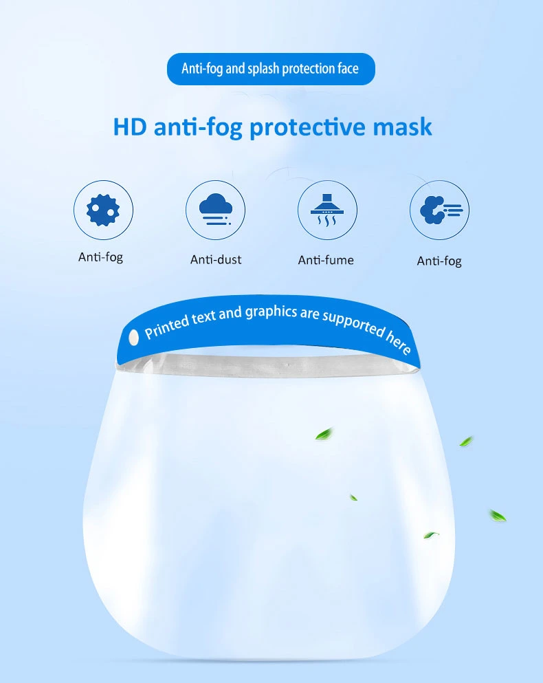 Anti Fog Face Shield Protective Clear Plastic Pet Film