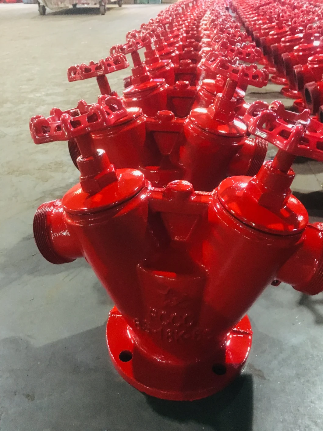 GOST Double Body Fire Valve Fire Fighting Fire Hydrant