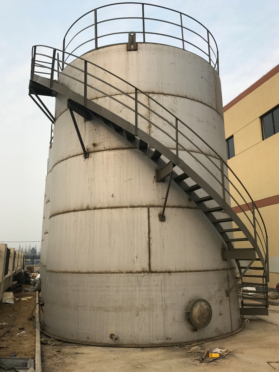 ISO High Quality 60m3 Stainless Steel Water Storage Tank