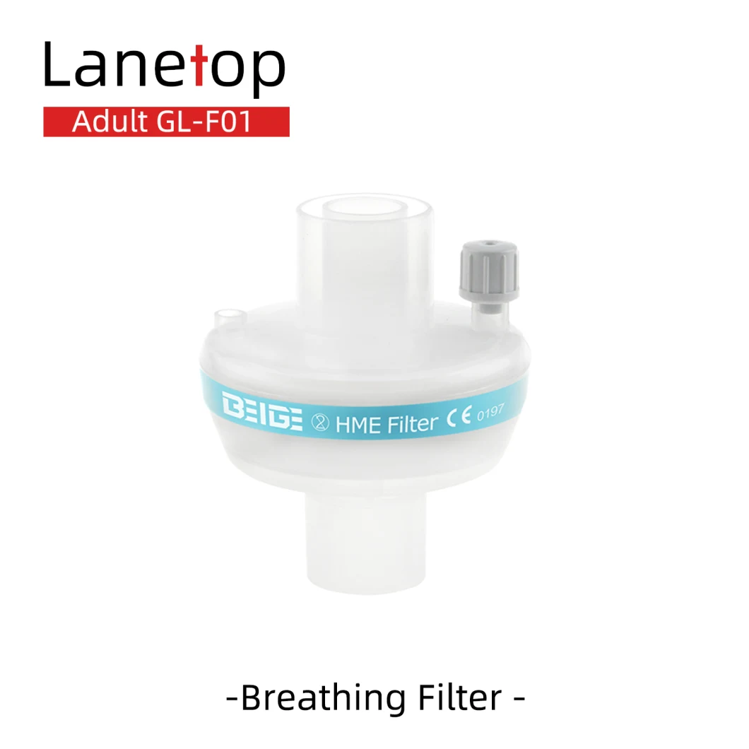 Hme Breathing System Filter Used for Anesthesia Apparatus to Filter Bacteria and Virus