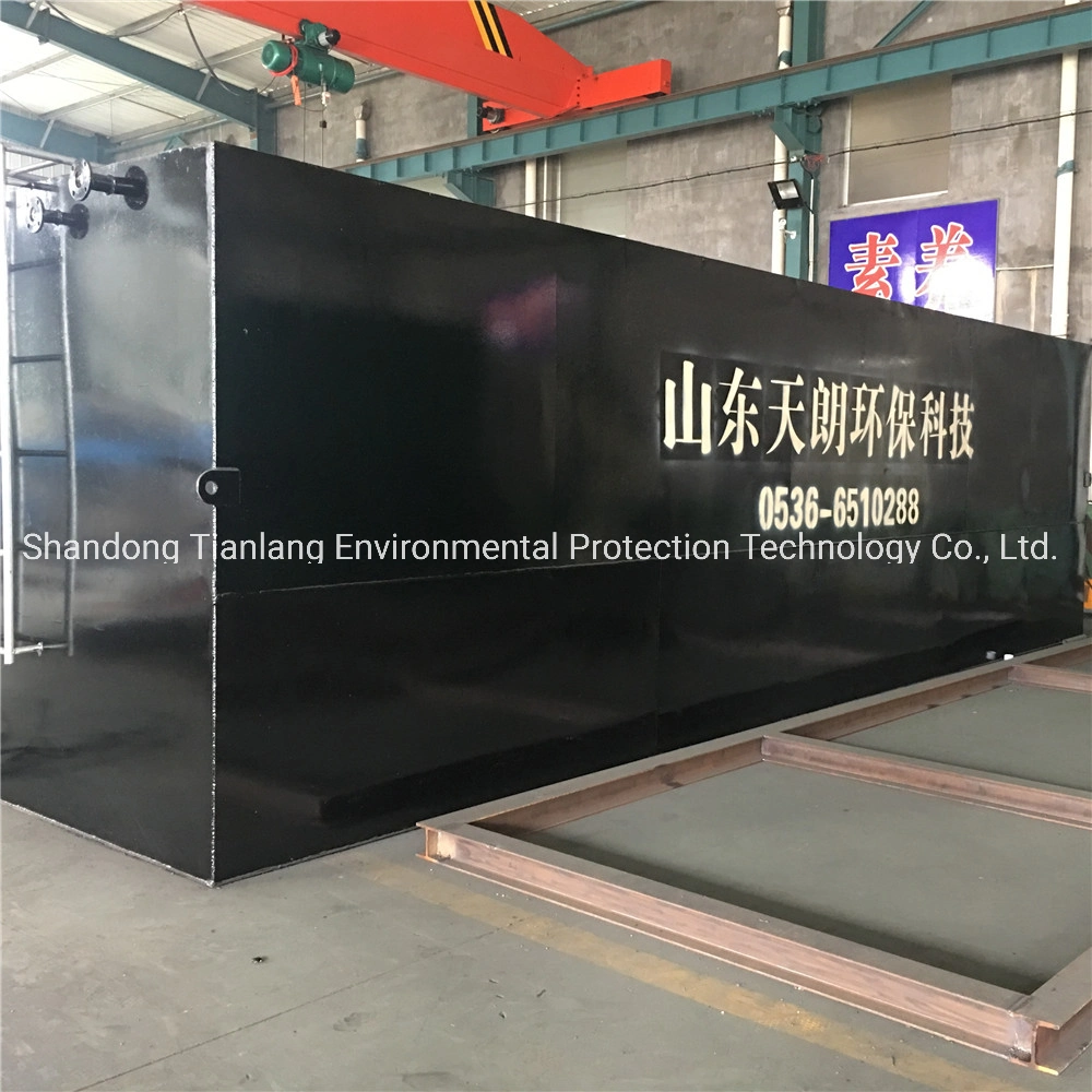 High Efficiency STP Integrated Sewage Treatment Machine Plant