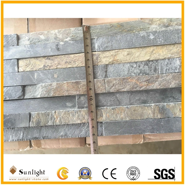 Fashion Decorative Stone Wall Panels Yellow Culture Stone for Wholesale