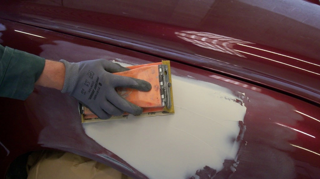 Automotive Protective Coating Car Body Paint Polyester Putty
