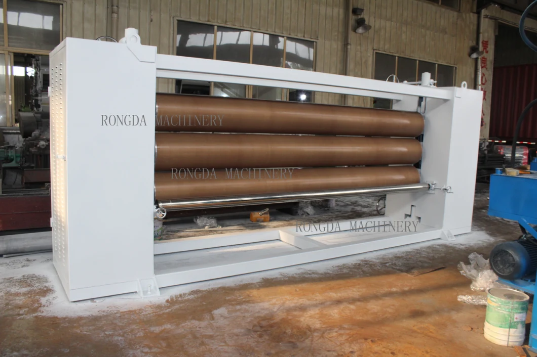 Two or Three Roller Iron Heating Machine / Calander for Hard Blanket Making Production Line