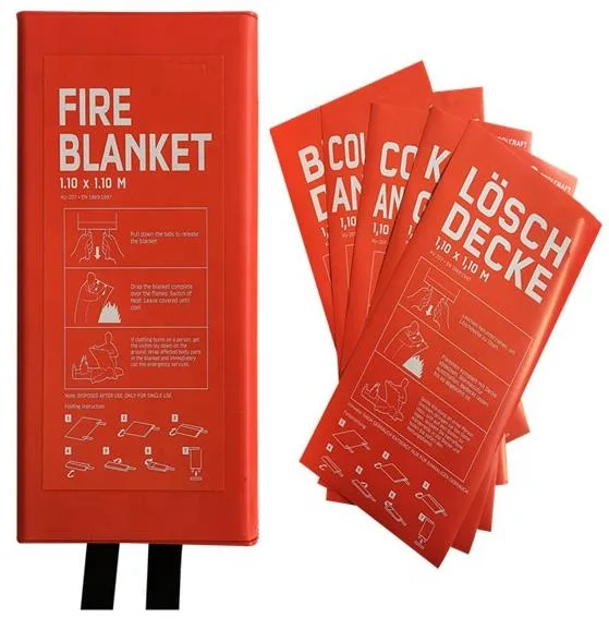 CE En1896 Approve High Quality Fiberglass Fire Blanket