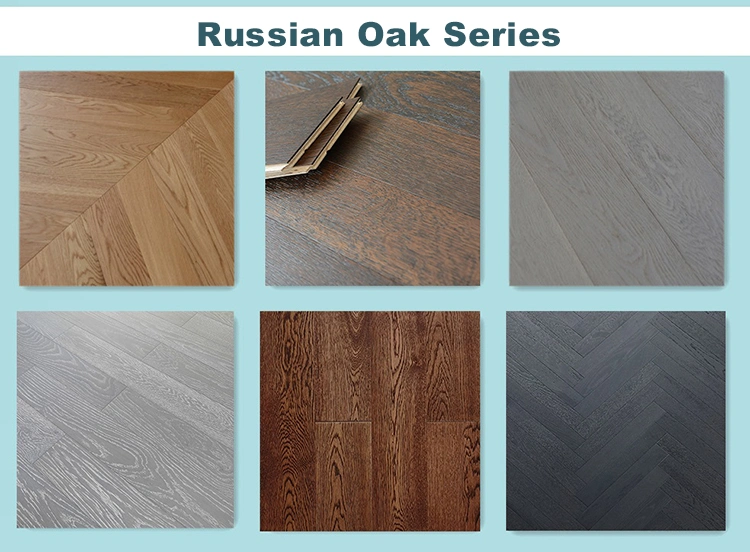 Russian Oak Wire Brushed Wide Plank Russian Oak Hardwood Flooring