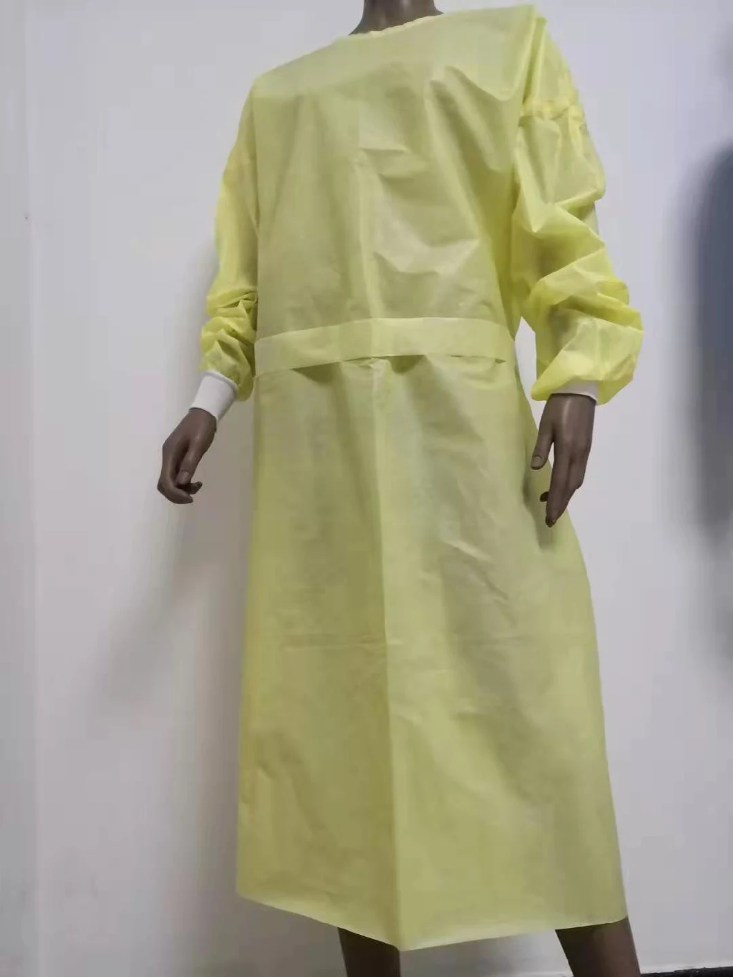 Disposable Isolation Clothing Protective Clothing, Coating Material PP + PE SMS Material Disposable Isolation Clothing