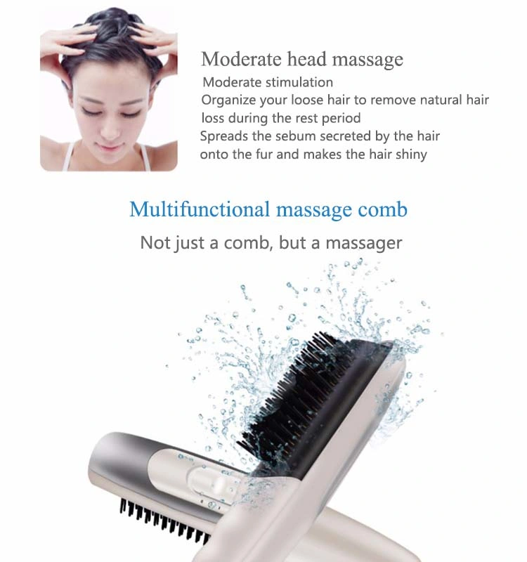 High Quality Hair Regrowth Laser Electric Hair Straightening Massage Comb
