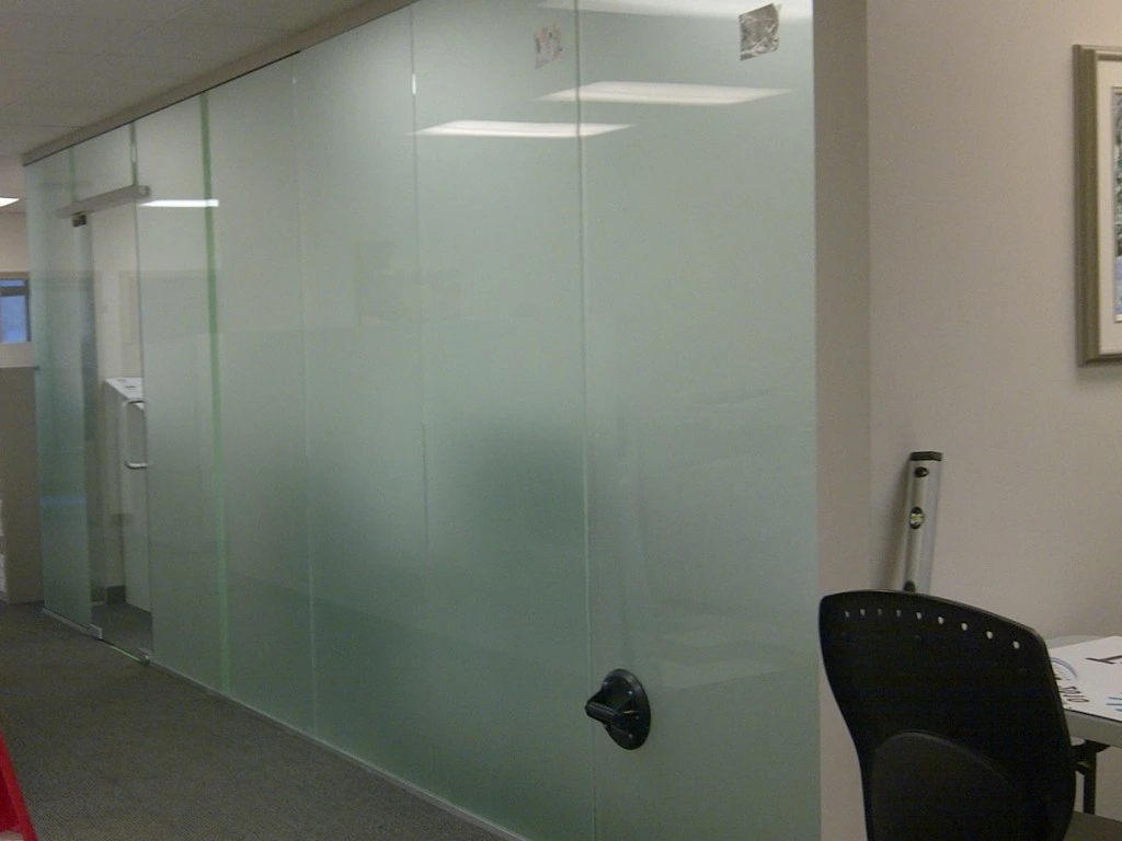 Sandblasted Glass / Frosted Glass / Acid Etched for Curtain Wall Glass/Bathroom Glass/Office Glass/Building Glass/Windows Glass