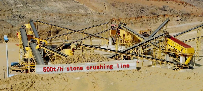 30-500 T/Hr Stone Crushing Plant, Stone Processing Machine, Stone Processing Line/ Stone Production Line