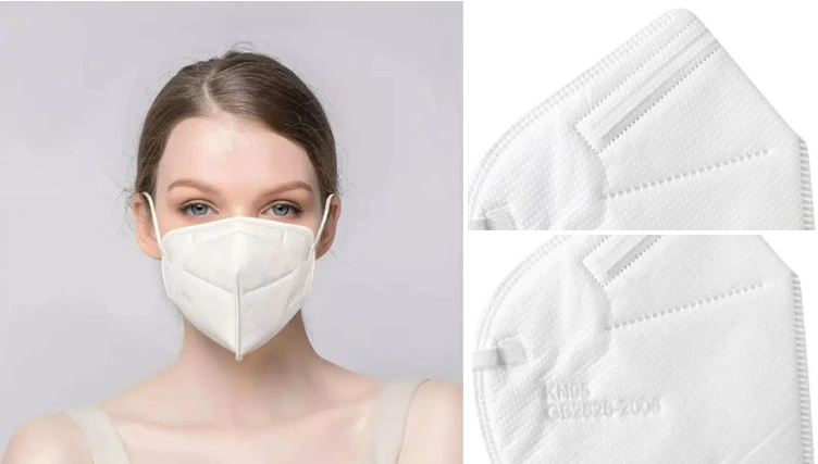 in Stock Factory Price Smoke Mask Valved Fold-Flat N95