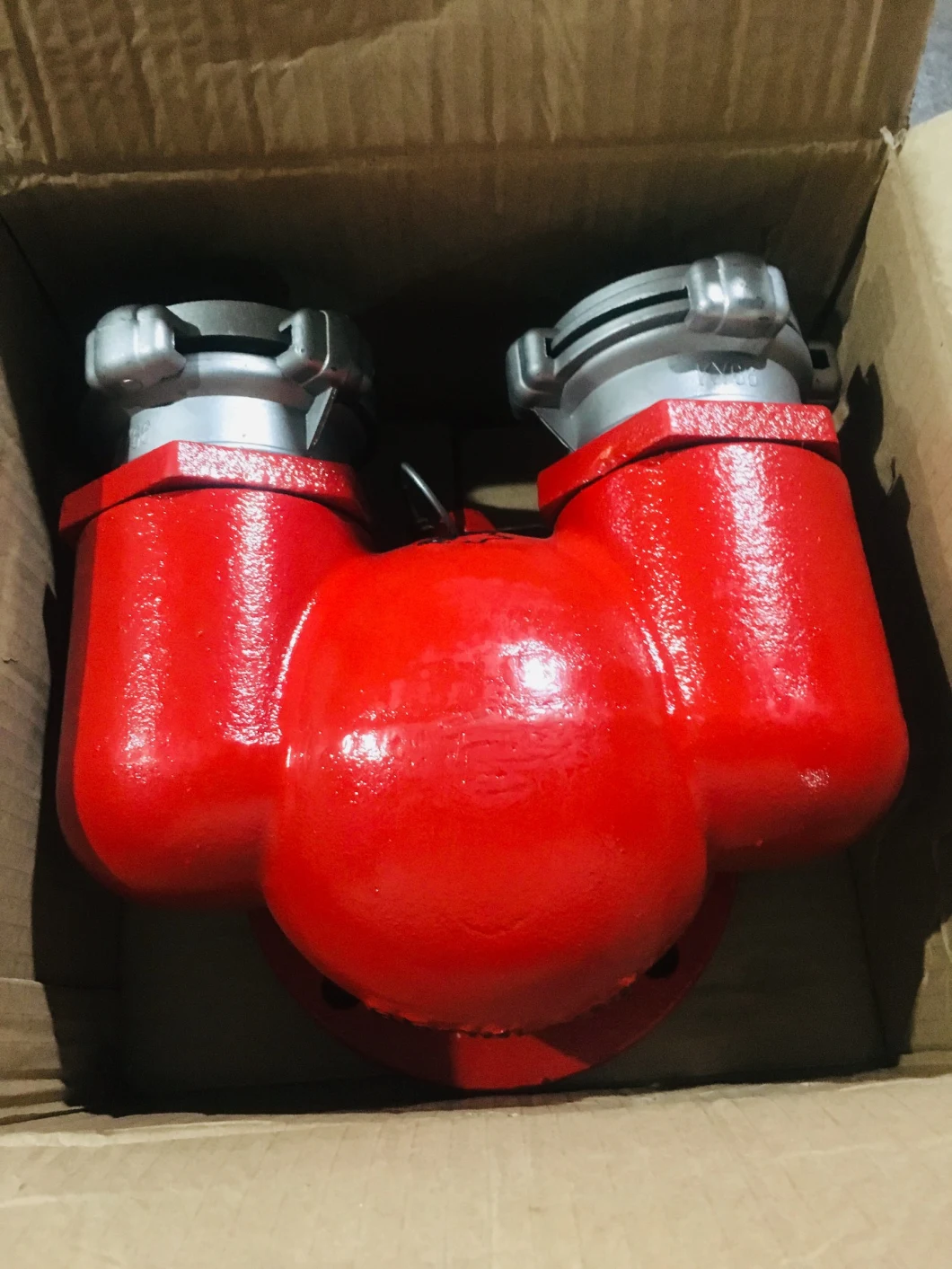 GOST Double Body Fire Valve Fire Fighting Fire Hydrant